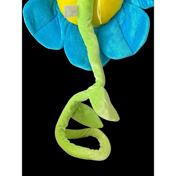 Plush Daisy Sun Flower with Bendable Stems Smile Face Stuffed Toy Home Decor US - Picture 6 of 8